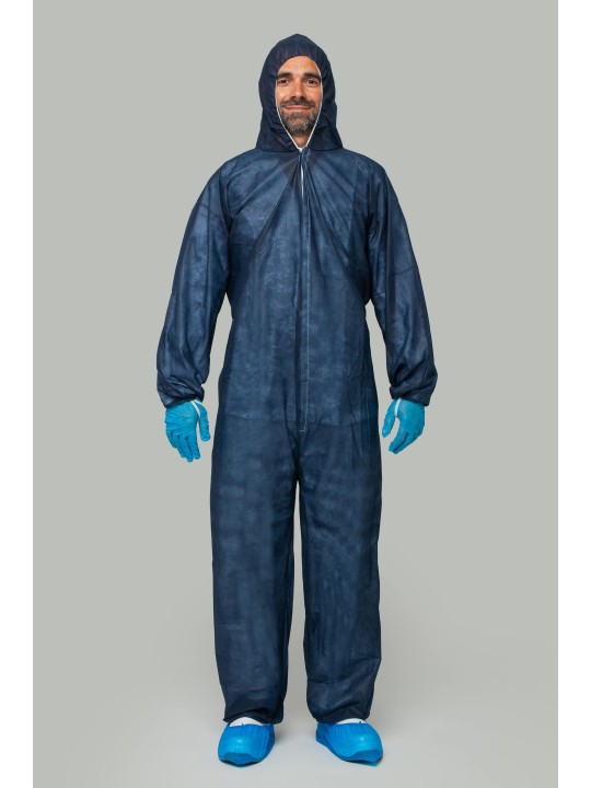 Buzo desechable marino PP 35g/m² | KiotechProtección