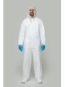 Buzo desechable blanco PP 35g/m² | KiotechProtección