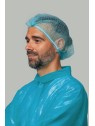 Gorro desechable azul PP 12g/m² | KiotechProtección