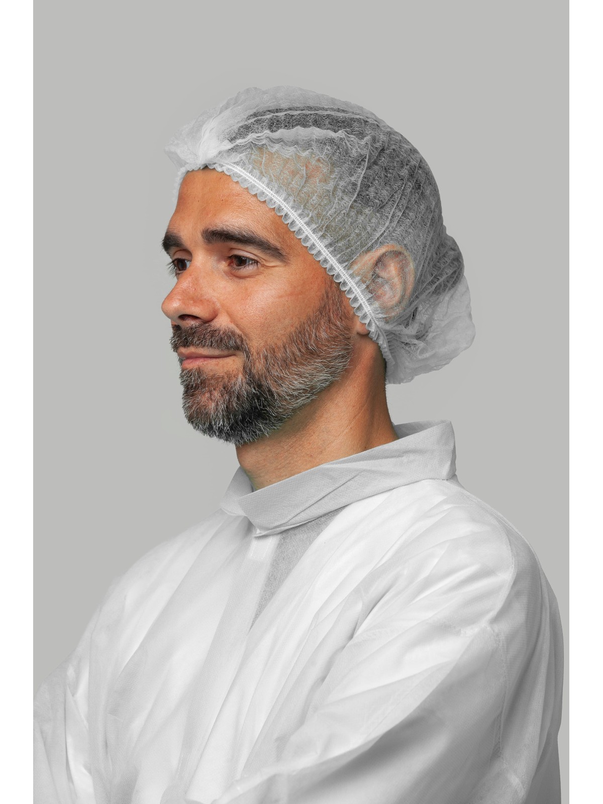 Gorro desechable blanco PP 12g/m² | KiotechProtección