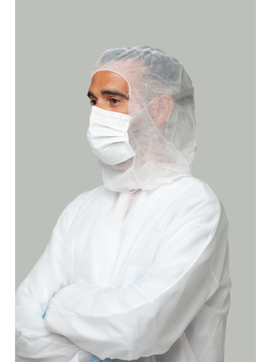 Burka Desechable de Trabajo Blanco - Kiotechprotección