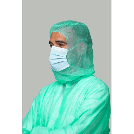 Burka Desechable de Trabajo Verde - Kiotechprotección