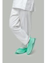 Cubre zapatos desechable verde CPE | KiotechProtección