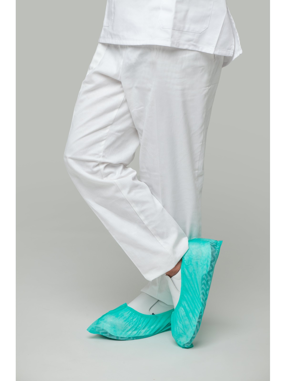 CUBRE ZAPATO ANTIDESLIZANTE PP VERDE