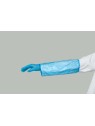 Cubre mangas desechable azul PE galga 160 | KiotechProtección