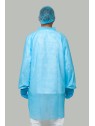 Bata desechable azul PP 30g/m² | KiotechProtección