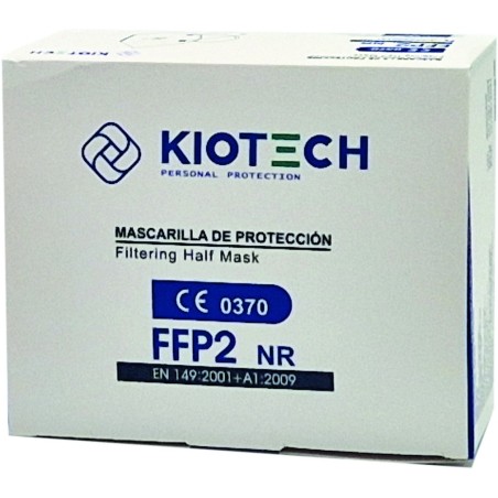 Mascarilla FFP2 blanca desechable | KiotechProtección