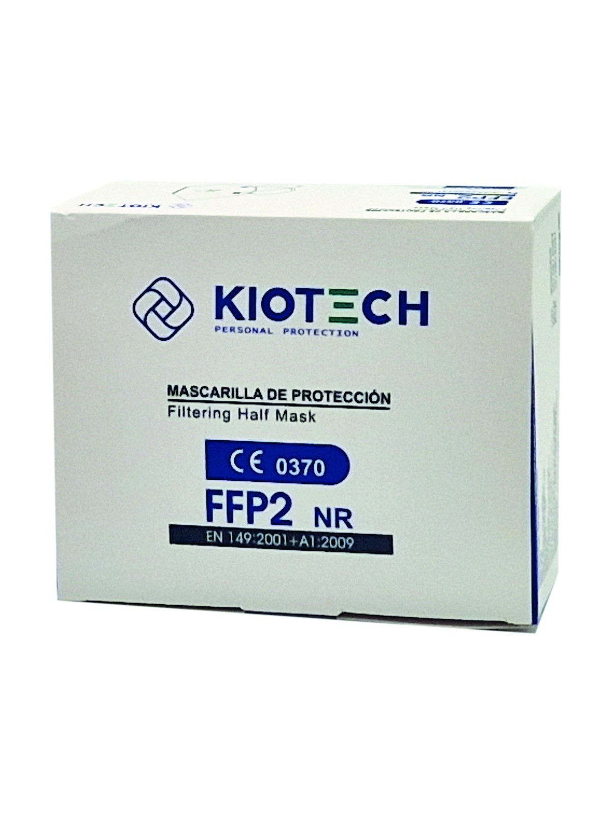 Mascarilla FFP2 blanca desechable | KiotechProtección