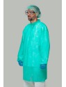 Bata desechable verde PP 30g/m² | KiotechProtección
