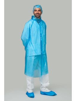 Bata polietileno azul LDPE galga 80 | KiotechProtección