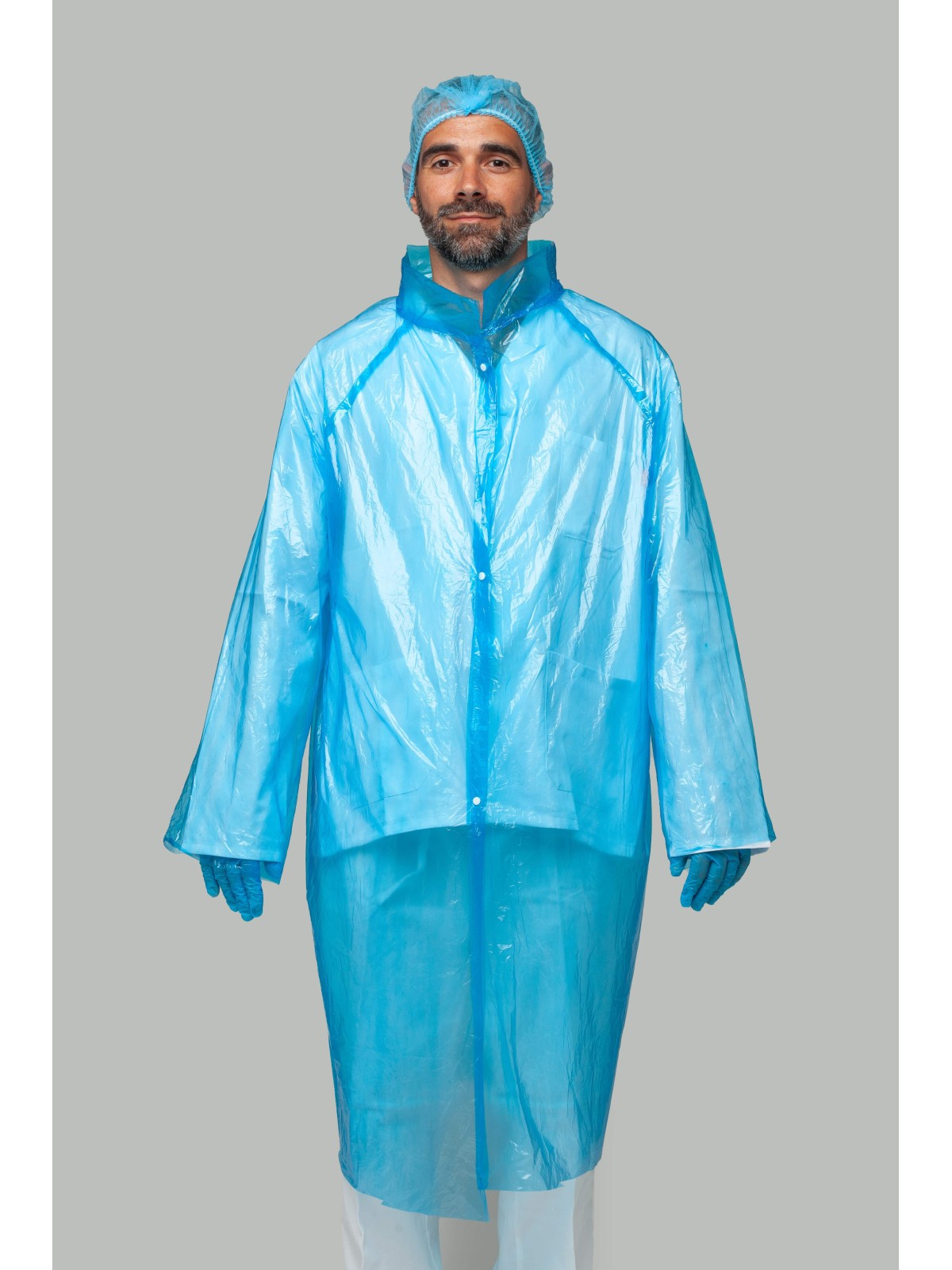 Bata polietileno azul LDPE galga 80 | KiotechProtección