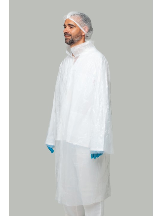 Bata polietileno blanca LDPE galga 80 | KiotechProtección