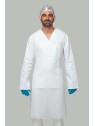 Delantal desechable blanco PE galga 80 | KiotechProtección